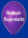 Hochzeit Supermarkt
